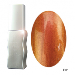 Ημιμόνιμο Βερνίκι Συσκευασία 10ml Μεταλικό D01