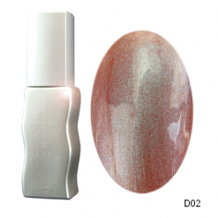 Ημιμόνιμο Βερνίκι Συσκευασία 10ml Μεταλικό D02