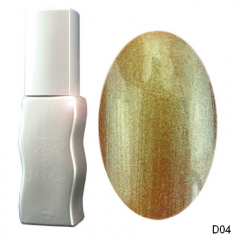 Ημιμόνιμο Βερνίκι Συσκευασία 10ml Μεταλικό D04