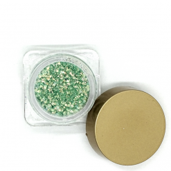 Alternative view of Εξάγωνο Glitter Για Τα Νύχια Πράσινο